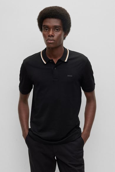 ΜΠΛΟΥΖΑ POLO BOSS - 001 ΜΑΥΡΟ